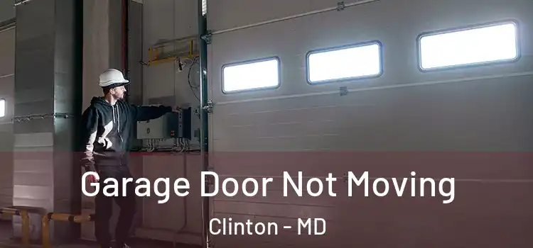  Garage Door Not Moving Clinton - MD